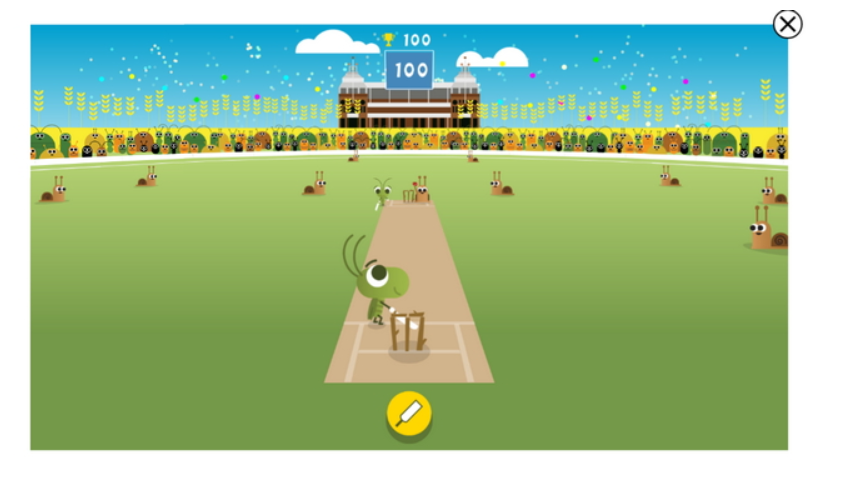 cricket-Popular-Google-Doodle-Games